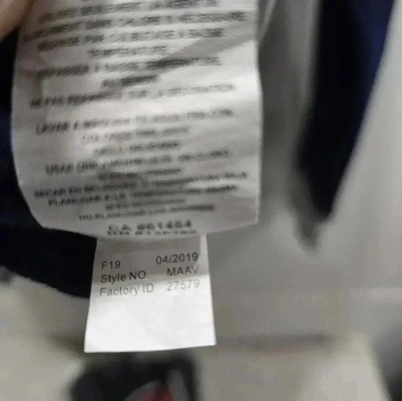 Fanatics Chicago Bears Varsity Zip Up Men's XXL Blue - Picture 3 of 6